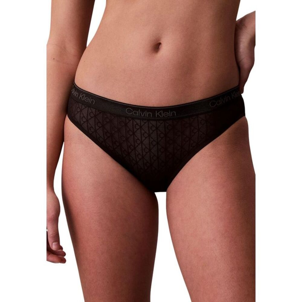 Calvin Klein Underwear Black Nylon Women's Pantie